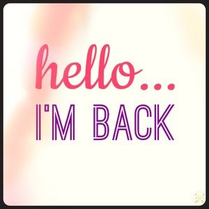 🌹 Hello! I’m Back From Vacation! 🌹